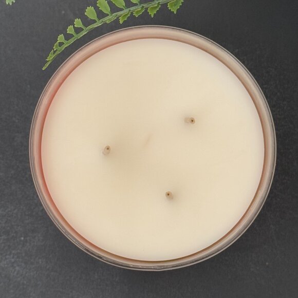 BBW Strawberry Snowflakes Bath & Body Works 3 Wick Candle - Picture 7 of 10